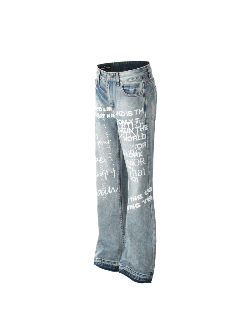 JEANS DC+ STAMPATI GAMBA SVASATA