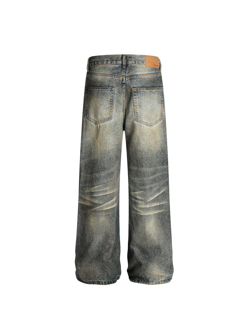 JEANS DC+ STRAPPATI GAMBA DRITTA SVASATA