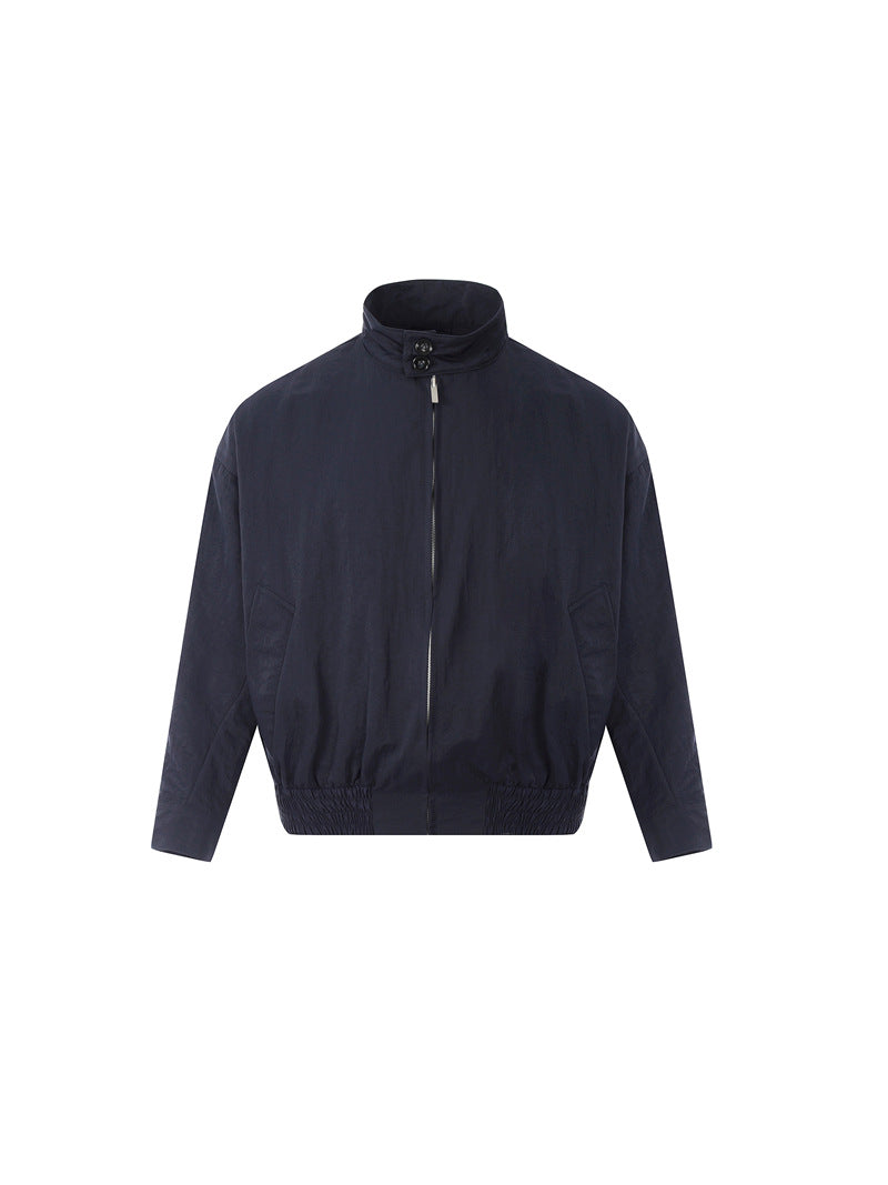 GIACCA DC+ CROPPED CON COLLO ALTO