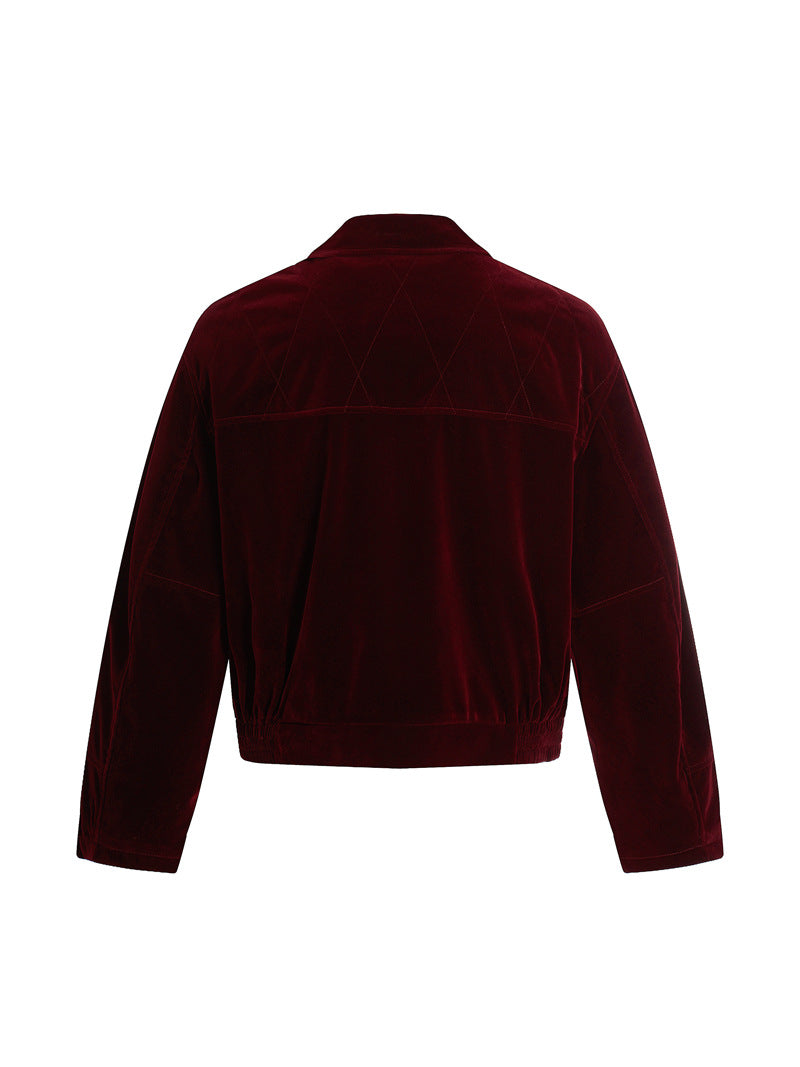 GIACCA DC+ CON BORCHIE PERLE