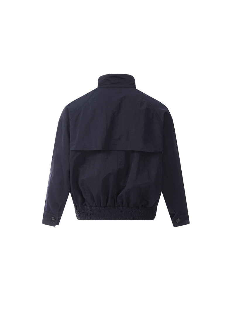 GIACCA DC+ CROPPED CON COLLO ALTO