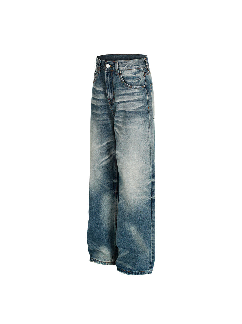 JEANS DC+ A GAMBA DRITTA LARGHI RETRÒ AMERICANI