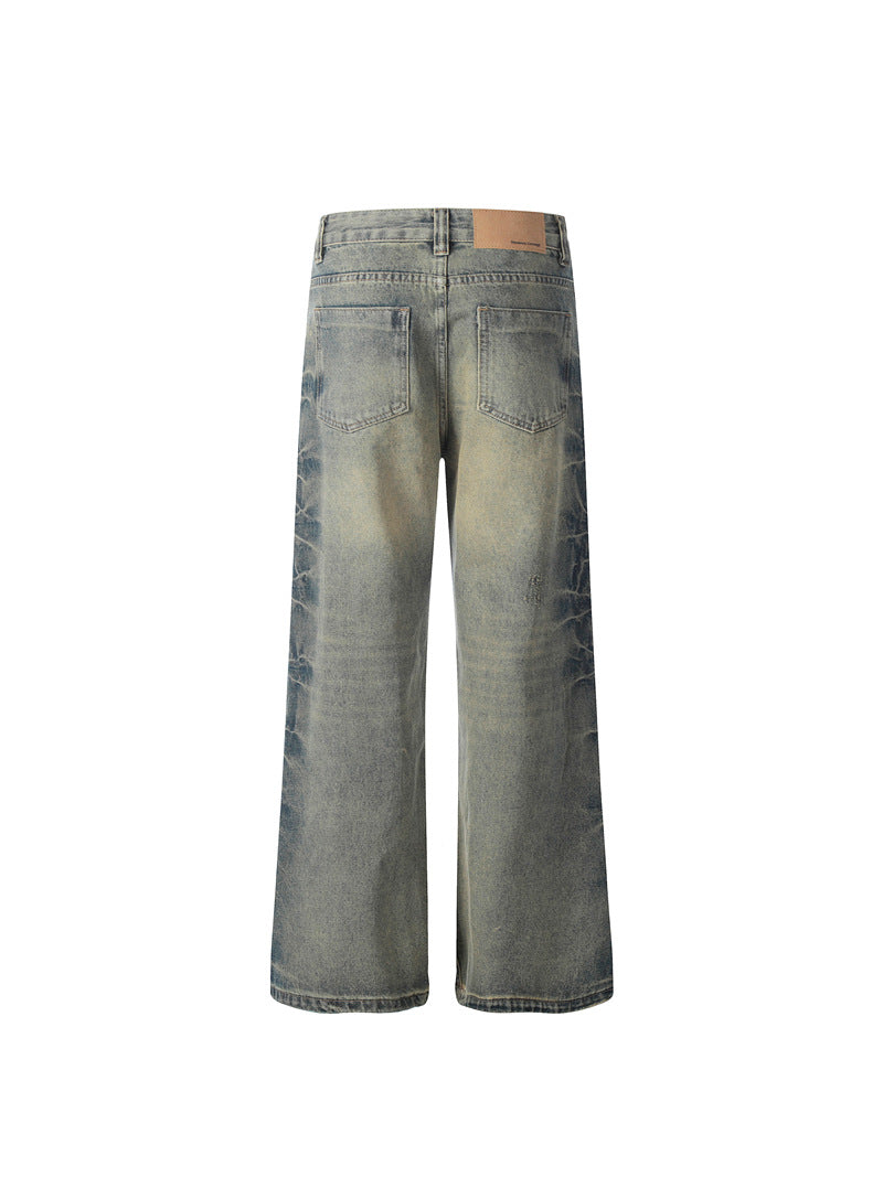 JEANS DC+ RETRÒ LAVATI GAMBA DRITTA SVASATA