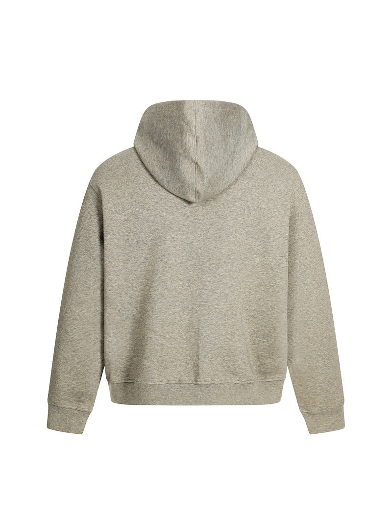 FELPA DC+ CON CAPPUCCIO ZIP RETRÒ