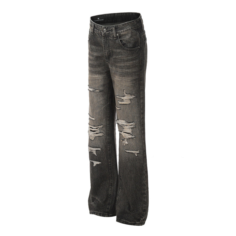 JEANS DC+ STRAPPATI GAMBA DRITTA