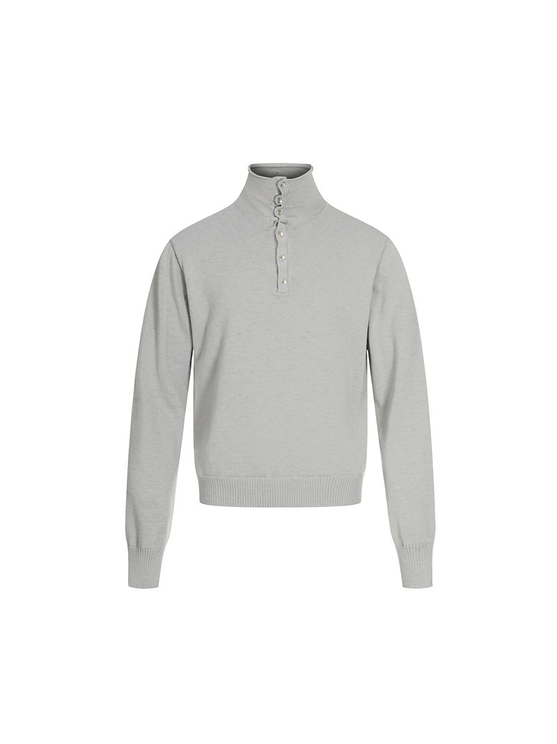 MAGLIONE DC+ COLLO ALTO IN MAGLIA RETRÒ AMERICANO