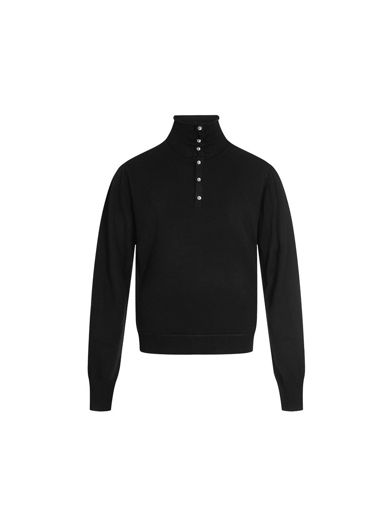 MAGLIONE DC+ COLLO ALTO IN MAGLIA RETRÒ AMERICANO