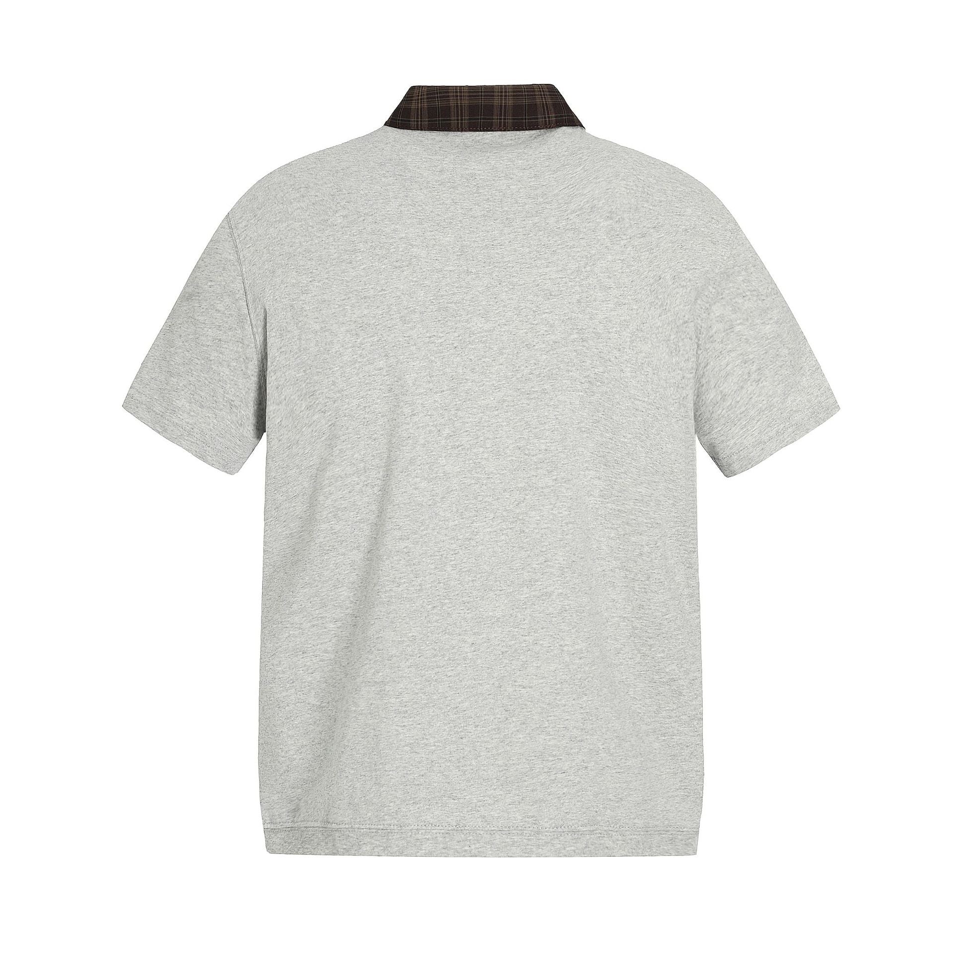 T-SHIRT DC+ COLLO A V CON INSERTO CAMICIA