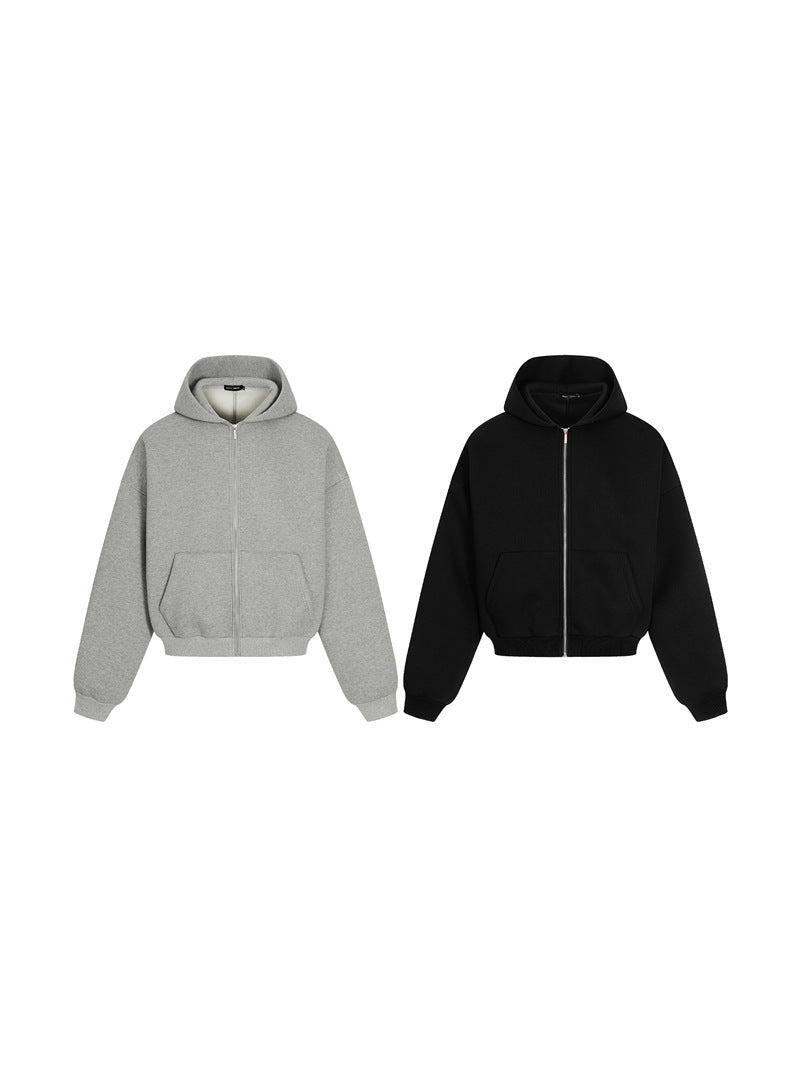 FELPA DC+ CON CAPPUCCIO MINIMAL