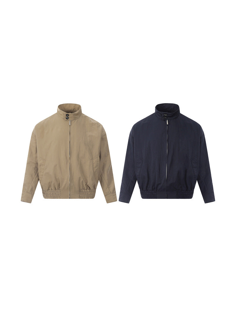 GIACCA DC+ CROPPED CON COLLO ALTO