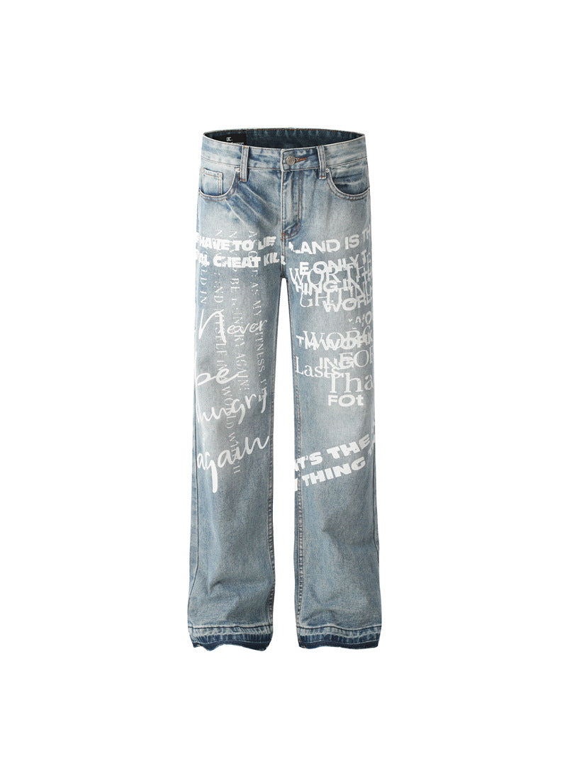 JEANS DC+ STAMPATI GAMBA SVASATA