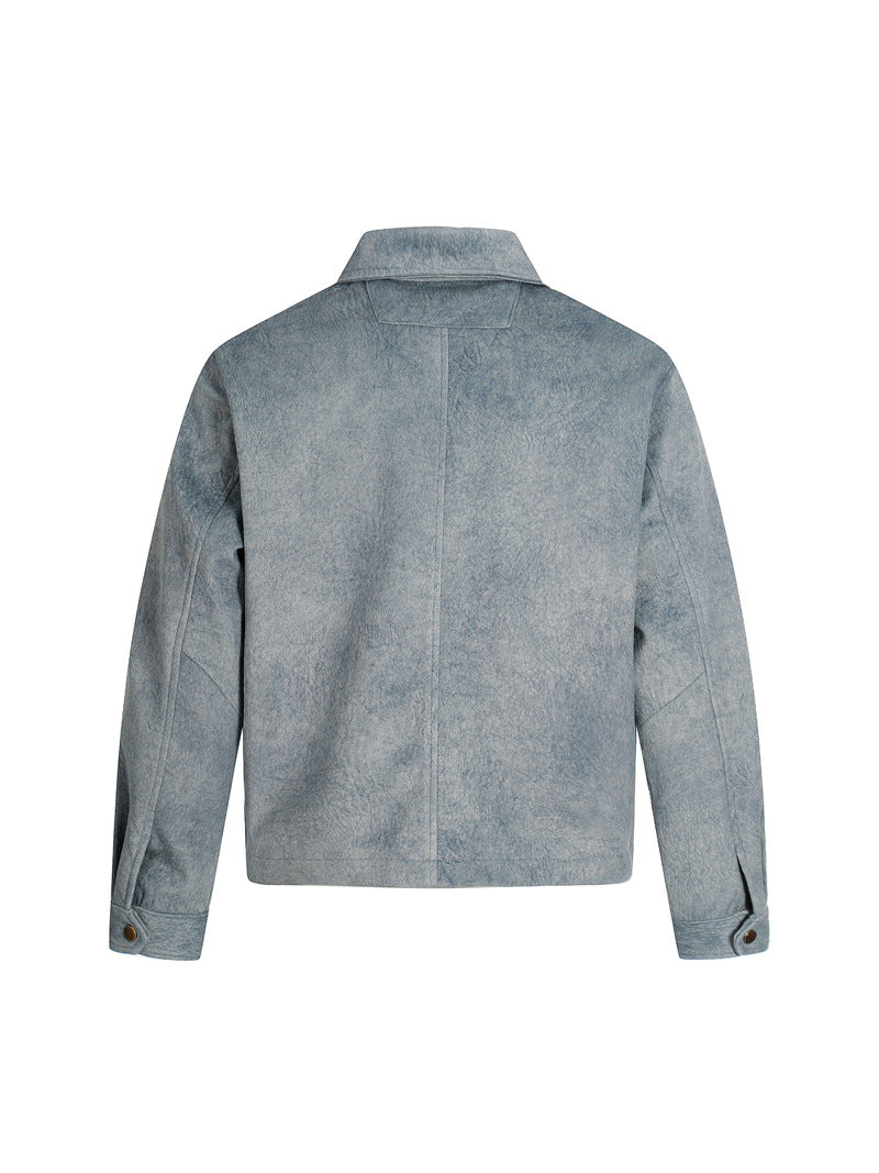 GIACCA DC+ IN PELLE SCAMOSCIATA