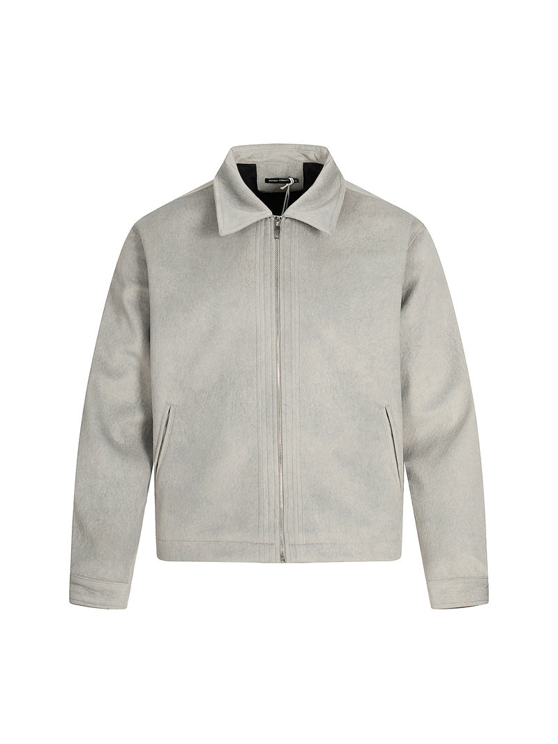 GIACCA DC+ IN PELLE SCAMOSCIATA