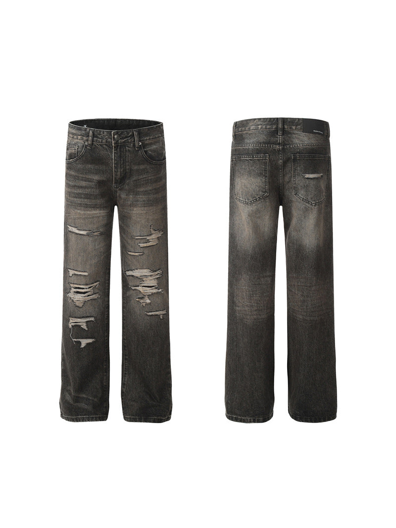 JEANS DC+ STRAPPATI GAMBA DRITTA