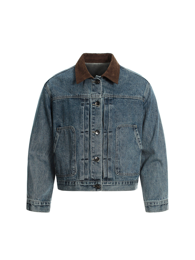 GIACCA DC+ DENIM RETRÒ CROPPED