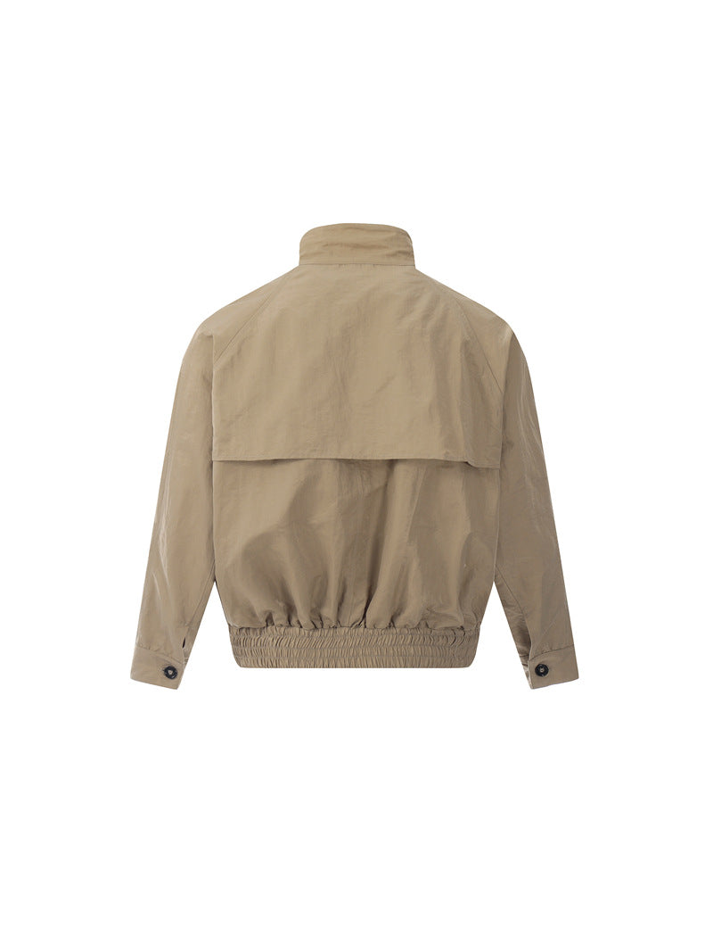 GIACCA DC+ CROPPED CON COLLO ALTO