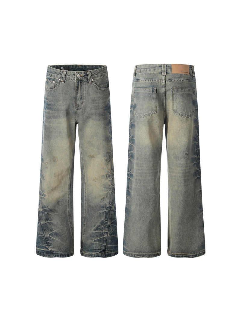 JEANS DC+ RETRÒ LAVATI GAMBA DRITTA SVASATA