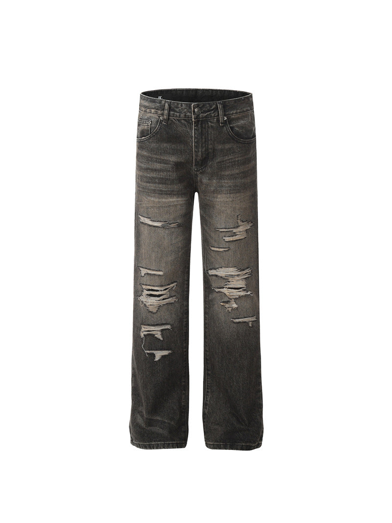 JEANS DC+ STRAPPATI GAMBA DRITTA
