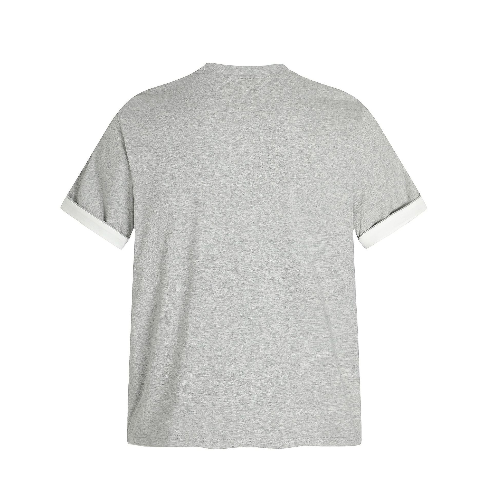 T-SHIRT UNISEX DA UOMO, DESIGN PATCHWORK DECOSTRUITO, VESTIBILITÀ ADERENTE, MANICHE CORTE.