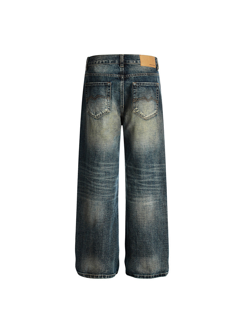 JEANS DC+ PATCHWORK STRAPPATI GAMBA DRITTA