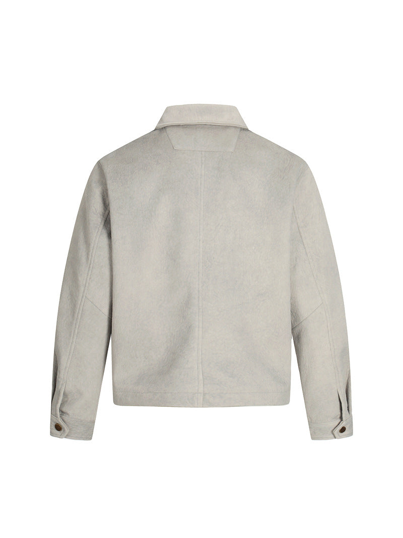 GIACCA DC+ IN PELLE SCAMOSCIATA