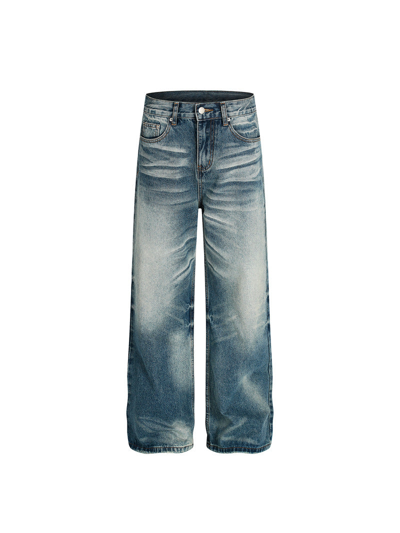 JEANS DC+ A GAMBA DRITTA LARGHI RETRÒ AMERICANI